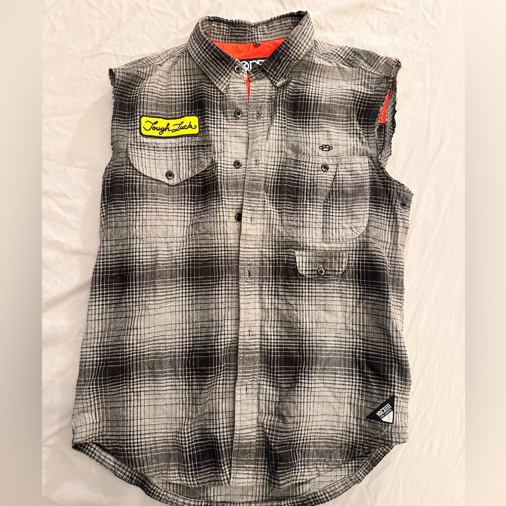 Cutoff vest/shirt “Tough Luck”
